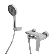 Смеситель для ванны и душа в комплекте с ручным душем, шлангом и держателем CEZARES COMFORT-VD-01