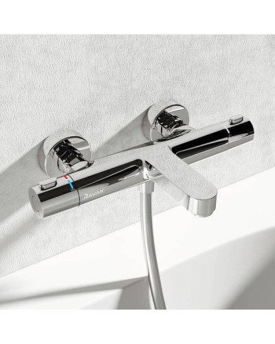 Смеситель для ванны Ravak Termo 300 TE 023.00/150 X070097 с термостатом Хром