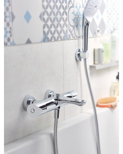 Смеситель для ванны Jacob Delafon Villette E23721-CP с термостатом Хром