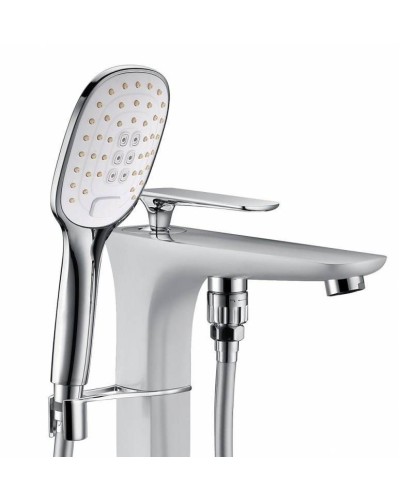 Смеситель для ванны Timo Helmi 4000/00-16Y-CR Хром Белый