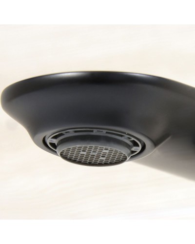 Смеситель для ванны WasserKRAFT Elbе 7401 Черный матовый Хром