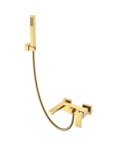 Смеситель для ванны Boheme Qubic 473-MG