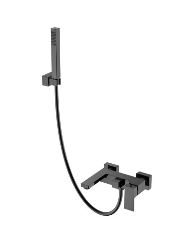 Смеситель для ванны Boheme Qubic 473-SGM