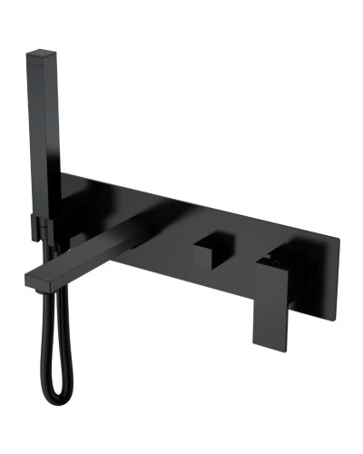 Смеситель для ванны Boheme Qubic 474-2-B