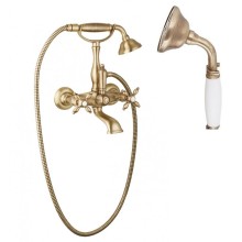 Смеситель для ванны с ручным душем, шлангом 150 см CEZARES NOSTALGIA-VD-02-Bi