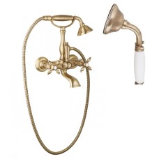 Смеситель для ванны с ручным душем, шлангом 150 см CEZARES NOSTALGIA-VD-02-Bi