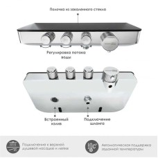Термостат для ванны WasserKRAFT Elbe 7499 Thermo