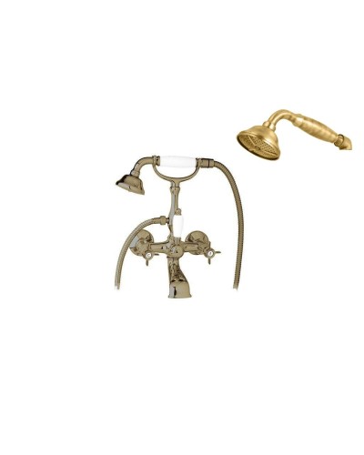 Смеситель для ванны с ручным душем, шлангом 150 см CEZARES LORD-VD-02-M