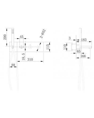 Смеситель для ванны CoolStart Abber Rund AF8730NG