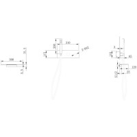 Смеситель для ванны CoolStart Abber Rund AF8731