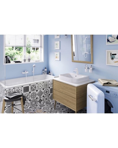 Смеситель для ванны Kludi Pure Easy 376819165 Белый Хром