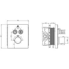 Термостат для ванны Vincea VSCV-321TGM