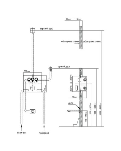 Смеситель для ванны Vincea VSCV-431GM
