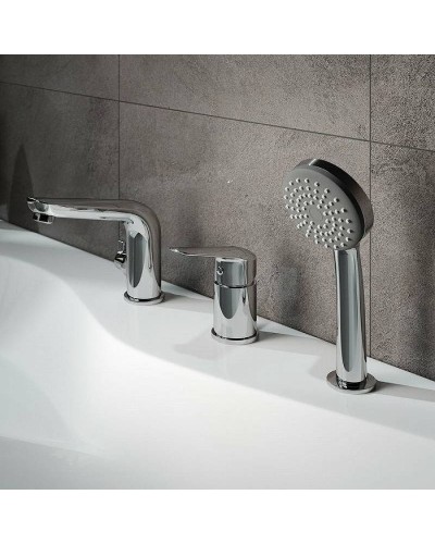 Смеситель на борт ванны Iddis Torr TORSB30i07 Хром