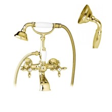 Смеситель для ванны с ручным душем, шлангом 150 см CEZARES NOSTALGIA-VD-03/24-M