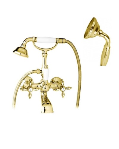 Смеситель для ванны с ручным душем, шлангом 150 см CEZARES NOSTALGIA-VD-03/24-M