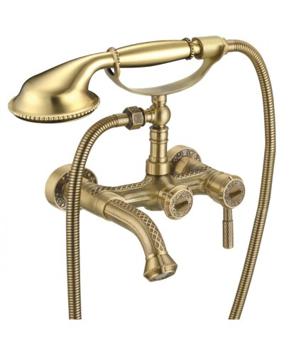 Смеситель для ванны Lemark Jasmine LM6612B Бронза