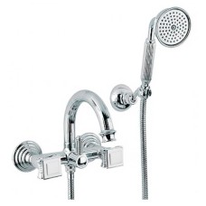 Смеситель для ванны хром, ручки металл Cezares Olimp OLIMP-VD-01-O