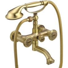 Смеситель для ванны Lemark Jasmine LM6614B Бронза