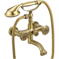 Смеситель для ванны Lemark Jasmine LM6614B Бронза