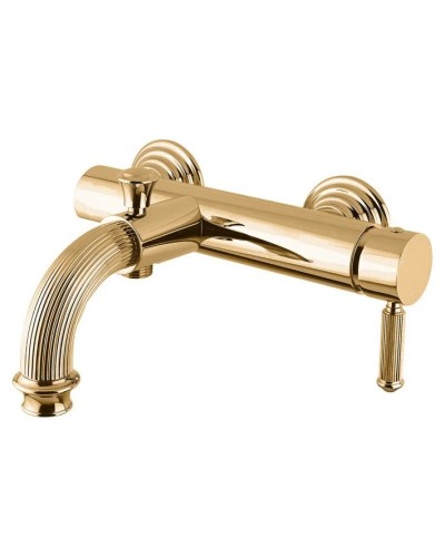 Смеситель для ванны золото 24 карата Cezares Olimp OLIMP-VM-03/24-L