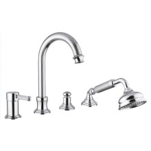 Смеситель на борт ванны хром Cezares Olimp OLIMP-BVDM-01-L