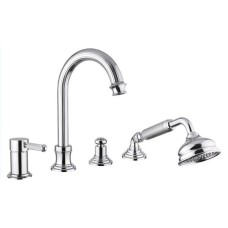 Смеситель на борт ванны хром Cezares Olimp OLIMP-BVDM-01-L