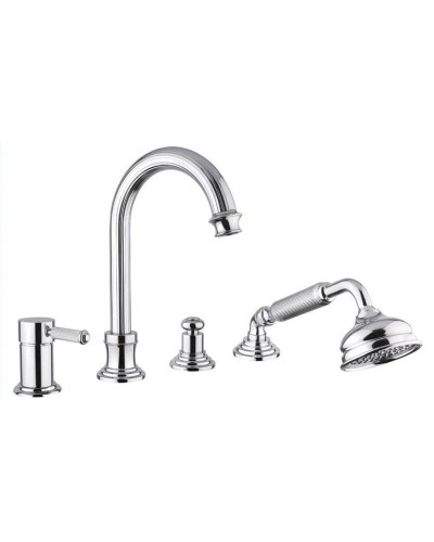 Смеситель на борт ванны хром Cezares Olimp OLIMP-BVDM-01-L