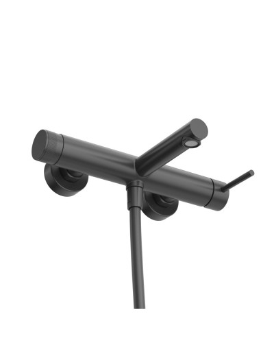 Смеситель для ванны и душа в комплекте с ручным душем, шлангом и держателем CEZARES RELAX-VD-NOP