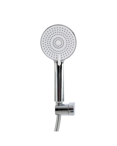 Смеситель для ванны и душа в комплекте с ручным душем, шлангом и держателем BelBagno AURORA-VASM-CRM