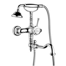 Смеситель для ванны с ручным душем CEZARES GIUBILEO-VDFM2-01