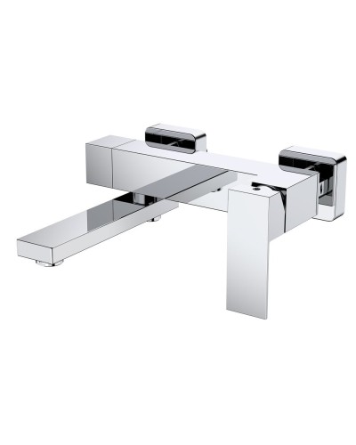 Смеситель для ванны и душа в комплекте с ручным душем, шлангом и держателем CEZARES SLIDER-VD-01