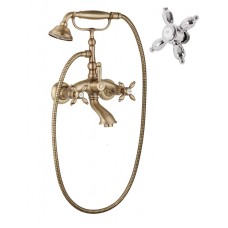 Смеситель для ванны с ручным душем CEZARES ATLANTIS-NOSTALGIA-VD-01