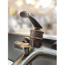 Смеситель для ванны с душем AltroBagno Beatrice 0205 Br Ne