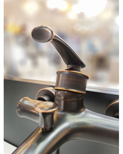 Смеситель для ванны с душем AltroBagno Beatrice 0205 Br Ne