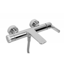 Смеситель для ванны и душа в комплекте с ручным душем, шлангом и держателем CEZARES LUX-VD-01