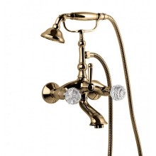 Смеситель для ванны с ручным душем Cezares ATLANTIS-VD-02-Sw/M