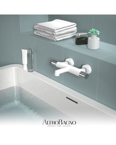 Смеситель для ванны AltroBagno Intento 0217 BiOp