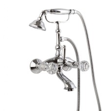 Смеситель для ванны с ручным душем Cezares ATLANTIS-VD-01-Sw/M