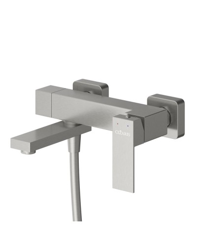 Смеситель для ванны и душа в комплекте с ручным душем, шлангом и держателем CEZARES SLIDER-VD-IN