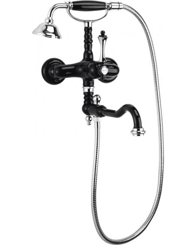 Смеситель для ванны с ручным душем и поворотным изливом CEZARES MARGOT-VDFM2-NOP