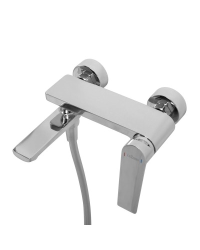 Смеситель для ванны и душа в комплекте с ручным душем, шлангом и держателем CEZARES COMFORT-VD-01