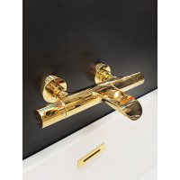 Смеситель для ванны AltroBagno Costanza 0214 Or