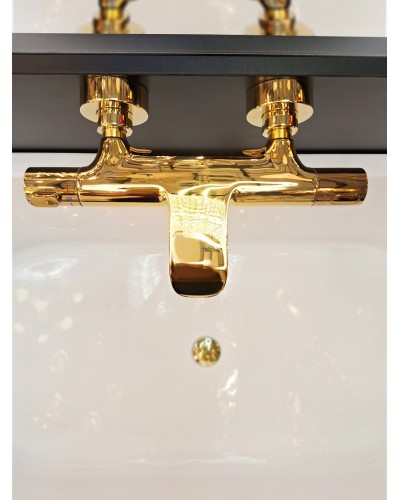 Смеситель для ванны AltroBagno Costanza 0214 Or