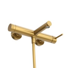 Смеситель для ванны и душа в комплекте с ручным душем, шлангом и держателем CEZARES RELAX-VD-BORO