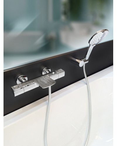 Смеситель для ванны с термостатом AltroBagno Aperto 020402 Cr