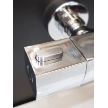 Смеситель для ванны с термостатом AltroBagno Aperto 020402 Cr