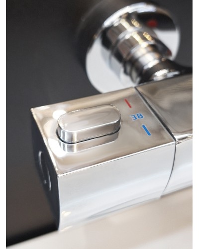 Смеситель для ванны с термостатом AltroBagno Aperto 020402 Cr