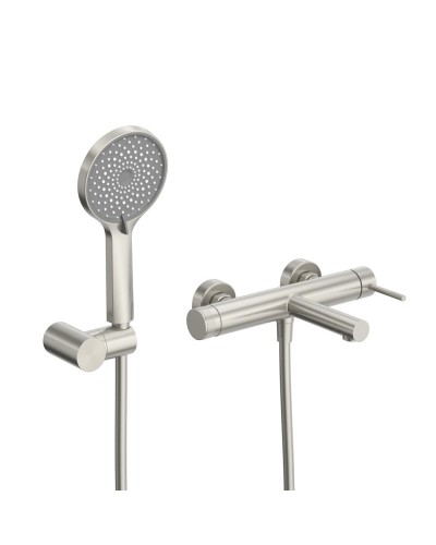 Смеситель для ванны и душа в комплекте с ручным душем, шлангом и держателем CEZARES RELAX-VD-IN