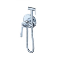 Смеситель с гигиеническим душем встраиваемый WONZON & WOGHAND, Хром (WW-88829008-CR)